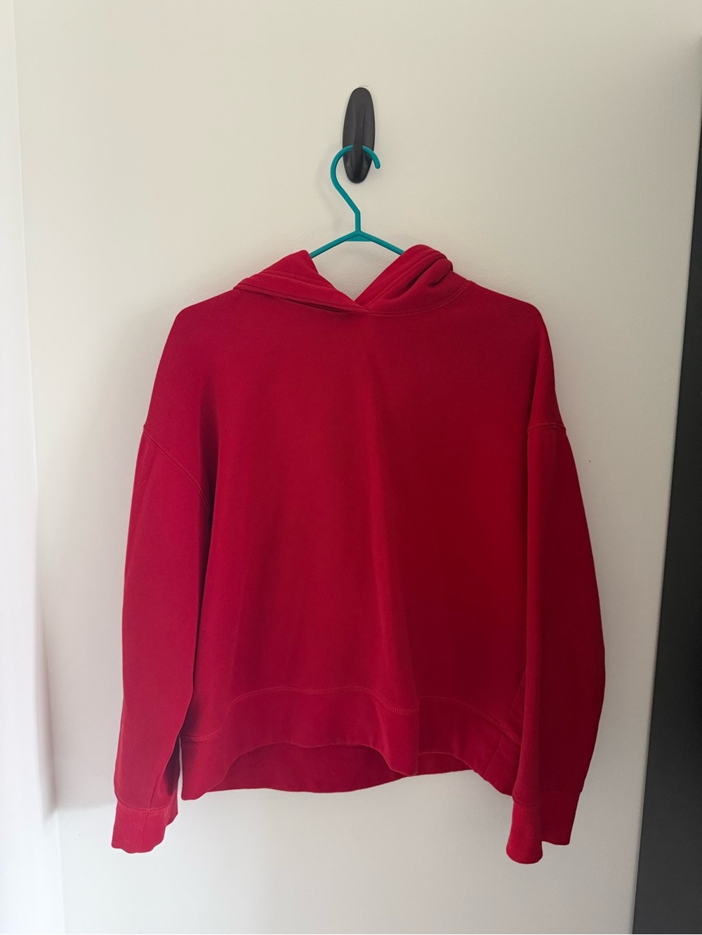 Zara Red Women's Pullover Hoodie
